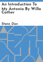 An_introduction_to_My___ntonia_by_Willa_Cather